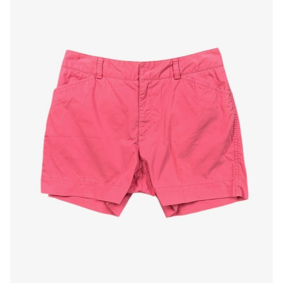 Eddie Bauer Shorts Womens 8 Punch Mercer Fit Mid Rise Stretch Pockets Chino - Picture 1 of 11